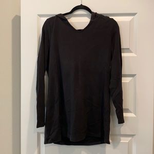 Black sweatshirt tunic. Size XXL.